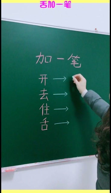 舌加一笔变成什么字答案评论区