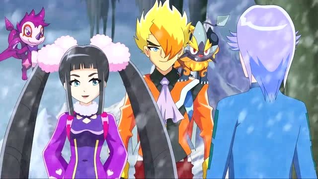 火力少年王之传奇再现续集夏扬给白枫和米娜介绍精灵世界