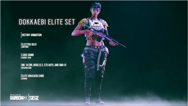 《彩虹六号:围攻》dokkaebi精英皮肤预告