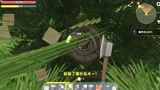迷你世界：小匣子再次化身光头强，要想变富先要砍树！