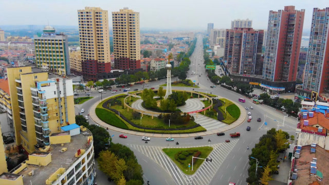 航拍湖北孝感安陆城区!看在整个湖北算什么水平?
