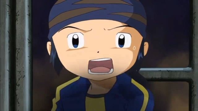 数码宝贝:辉二独自一人上路!竟遭恐怖黑手推下悬崖!