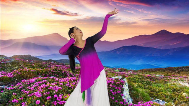 魏新雨金曲形体广场舞《画颜》爱就算是天雷与地火我也不会闪躲