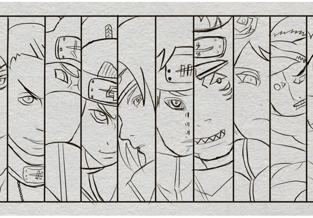 有要学画火影忍者的吗