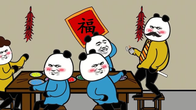 沙雕动画:过年玩炮,差点送走我爹!