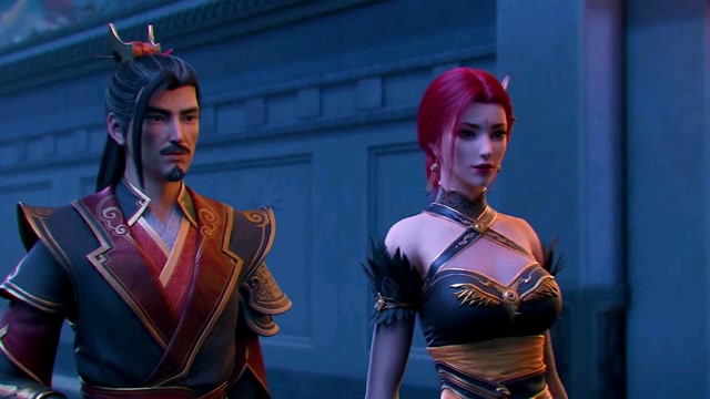 斗破苍穹 雅妃姐姐和萧战谈论萧炎!