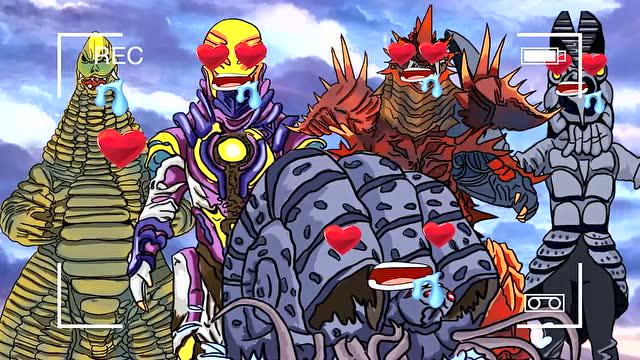 怪兽大军袭来奥特曼集体娘化为何怪兽不战自败