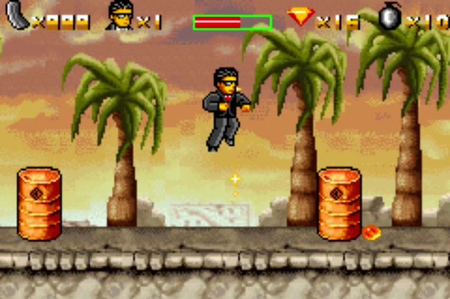 gba游戏《007末日危机》中文版试玩