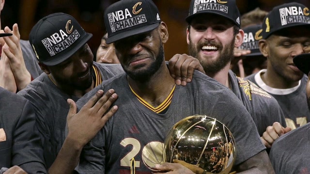 天选之子重回故里,詹姆斯终于为克利夫兰带来了一座总冠军