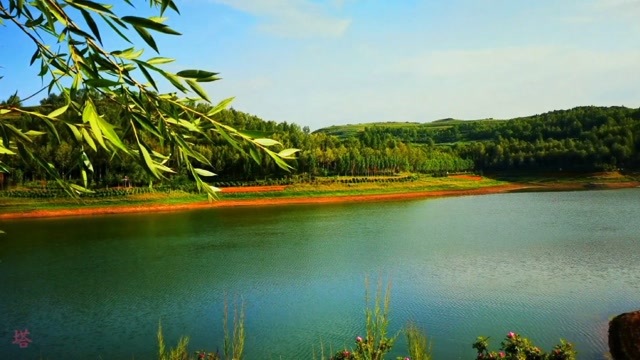 湟中莲花湖公园的风景图片