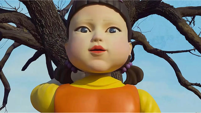 这个大头娃娃太可怕了,但确实反应着现实的人性!