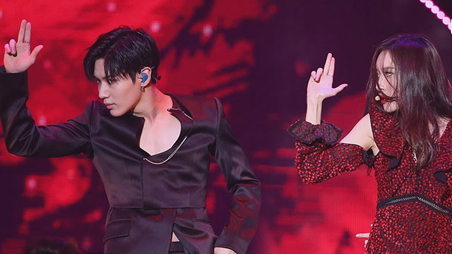 kpop男女爱豆精彩的合作舞台