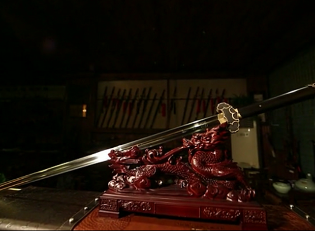 龙泉乾坤剑的炼造过程,不外传的技术.