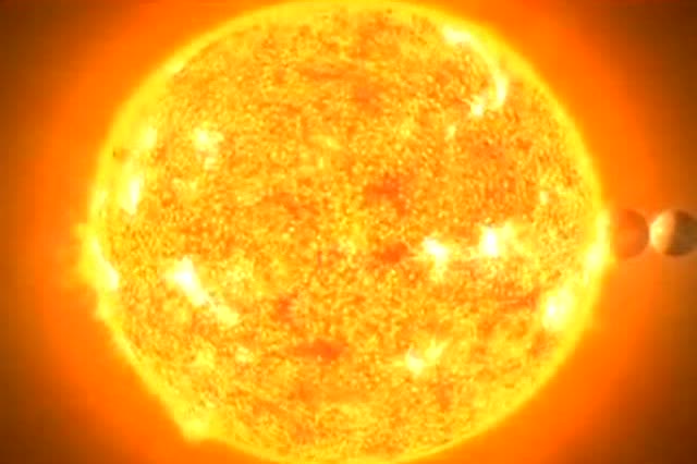 有多大?能装下3000亿颗地球的仙王座vv星!