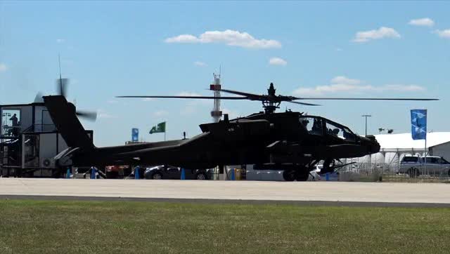 波音ah-64e长弓阿帕奇 美国陆军主力武装直升机