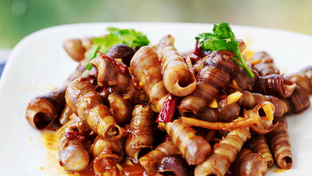 酱爆锥螺,骨灰级小海鲜