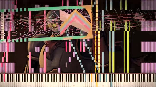 【钢琴黑乐谱】undertale-papyrus主题曲bonetrousle 101,000 音符!