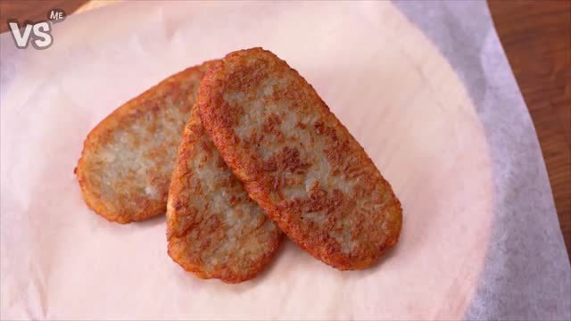 麦当劳脆薯饼，轻松在家做
