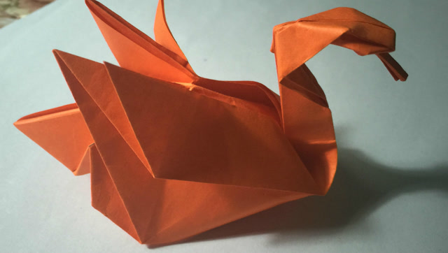 鸭子折纸,简单可爱的折纸小鸭子的折法视频