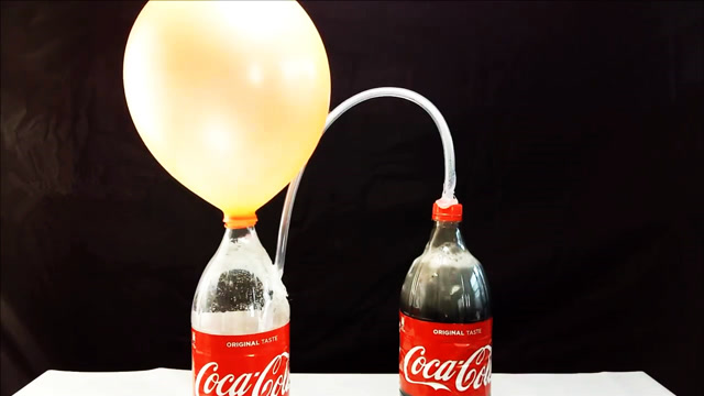 小伙一分钟教会你如何用可乐瓶获得氢气,用它来冲气球太牛了!