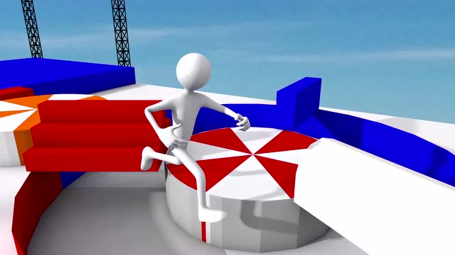 男生女生冰雪大冲关赛道介绍