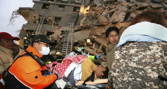 台湾花莲发生6.5级地震,多处建筑物倒塌,29人被困!