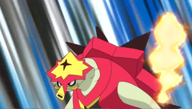 神奇宝贝:爆炎龟兽对战嘎啦嘎啦