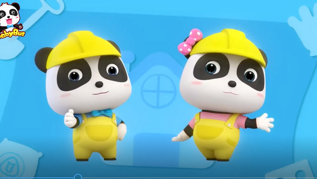 宝宝巴士 奇妙建筑工 儿童动画片