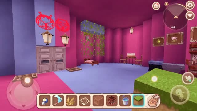 迷你世界:住在心型的房子里,里面应有尽有