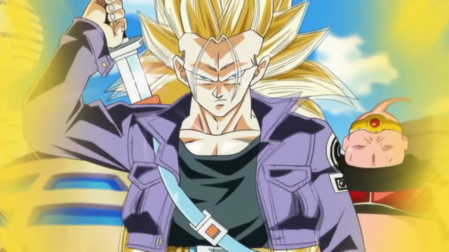 《龙珠超》:特兰克斯变身超三赛亚人,这形态比悟空帅多了