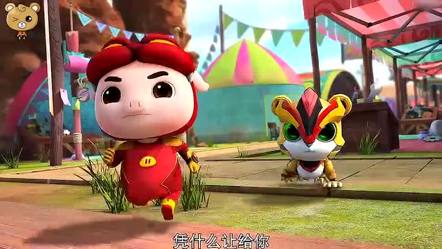 猪猪侠:猪猪侠和阿武决定以后还是不要乱吃东西了