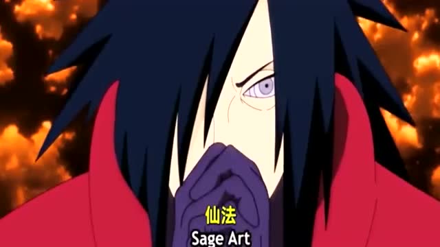 斑用仙法"阴遁雷派"攻击贝吉塔