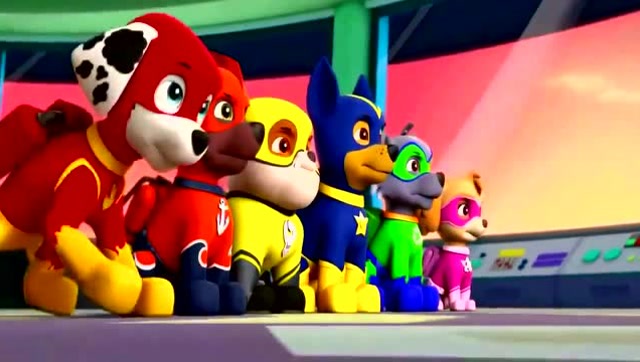 动画片旺旺队,阿波罗被蜘蛛困住,狗狗们出手救援