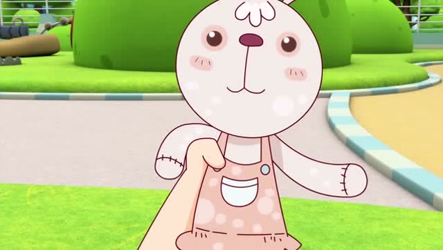 阿u的烦恼:大家把最喜欢的玩具送给阿美,阿美变开心了吗