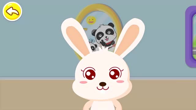 《宝宝巴士》你帮兔一一把照片都挂好了,你真的太好了!