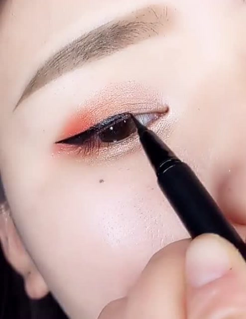 最简单内外眼线教程,你会吗