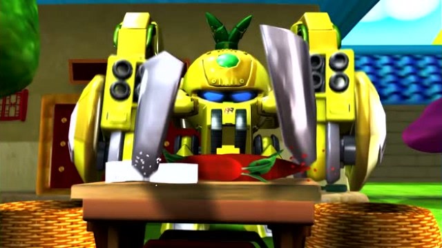 果宝特攻:果宝机甲不一定是用来战斗的?那是用来切豆腐的吗?