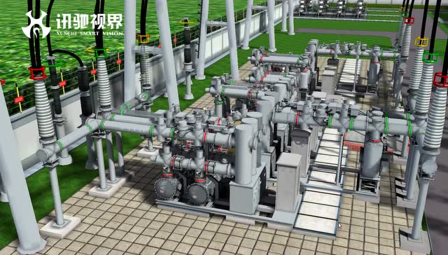 【河北省电力公司gis变电站三维仿真系统】-讯驰视界