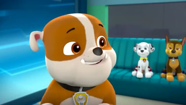 汪汪队立大功 小砾饿到肚子咕咕直叫