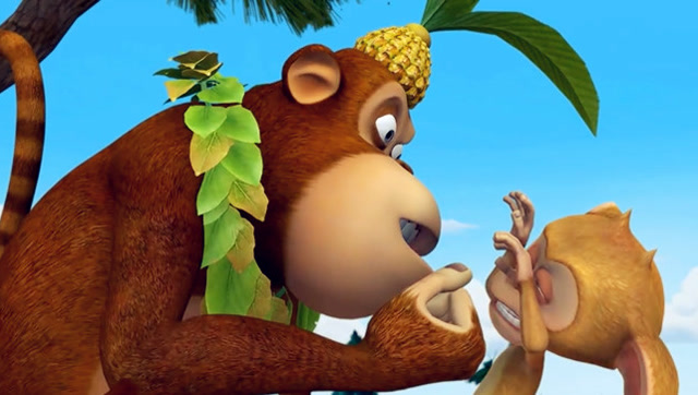 毛毛嫌弃吉吉国王太胖,竟然敢用坏苹果打发吉吉,结果悲剧了!