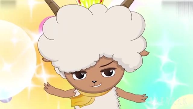 喜羊羊与灰太狼:喜羊羊见到了羚羊王子,他很开心