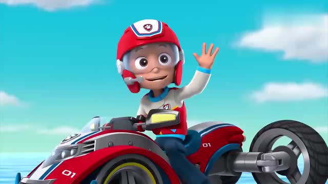 汪汪队立大功:莱德队长真帅,车子变身好厉害!