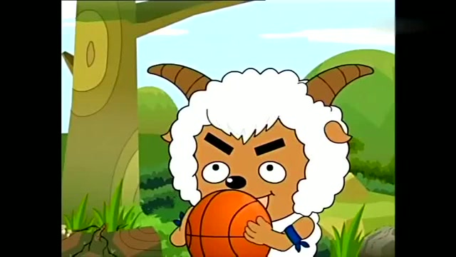 灰太狼不会打篮球,一个球都没进,开始崇拜沸羊羊