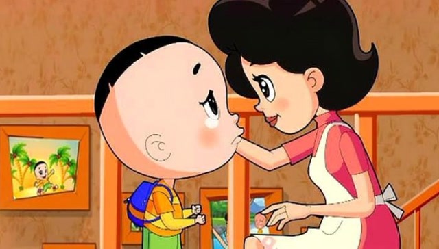 大头儿子:大头儿子跟妈妈赌气离家出走,决定不认她做妈妈!