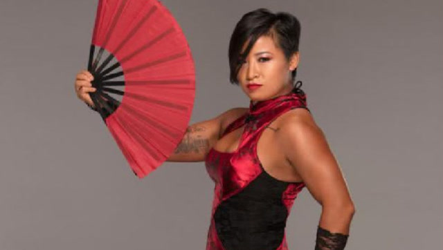 wwe唯一中国女选手李霞 颜值满分 所向披靡