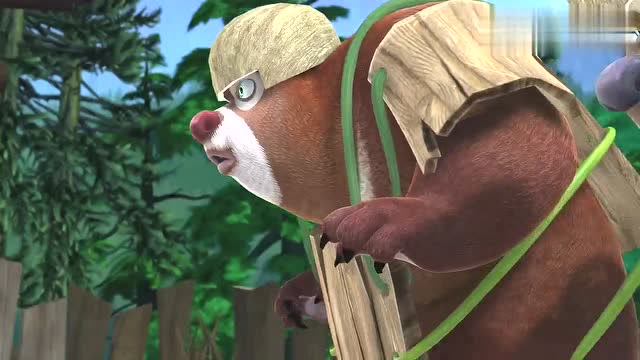 熊出没:美味大炮,原来光头强捡来的不是大炮!而是爆米花机!