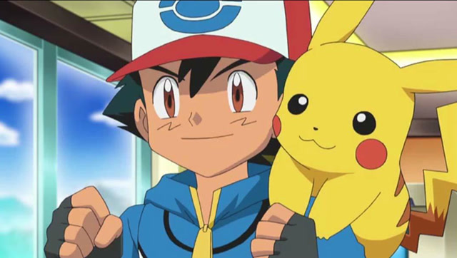 皮卡丘和小智上演侦探大片,追寻四季鹿的踪影!神奇宝贝