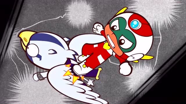 开心超人联盟:开心超人要打怪兽的潜意识真是太强大了!