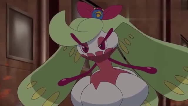 精灵宝可梦:甜冷美后暴打猫老大,小智都看呆了