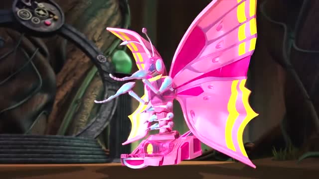 《爆兽猎人》裂齿大白鲨一定要挡住幻影邪蝶的攻击!